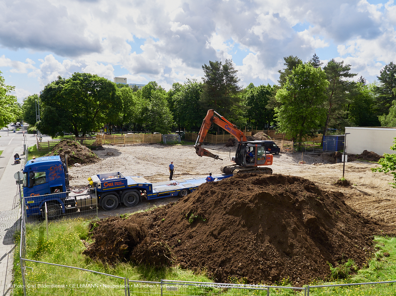 08.06.2022 - Baustelle zur Mütterberatung und Haus für Kinder